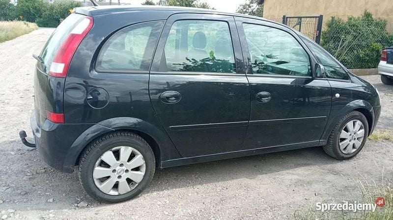 Czarny Używany 2005 Opel Meriva Minivan | 7500 zł (Dość drogi) - Obraz 1/4
