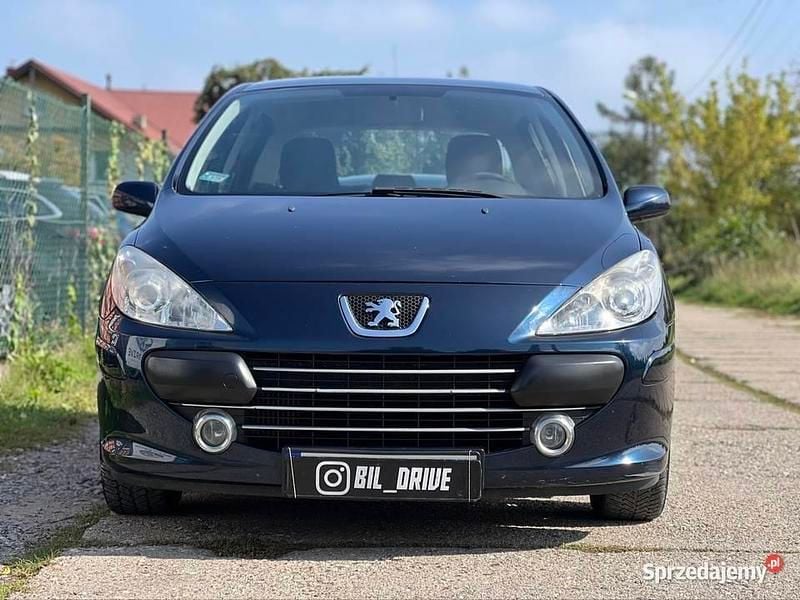 Granatowy Używany 2006 Peugeot 307 Hatchback | 6300 zł (Uczciwa cena) - Obraz 1/4
