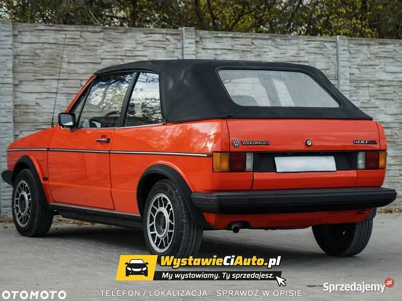 Używany VW Golf Cabriolet 1980 Czerwony Kabriolet
