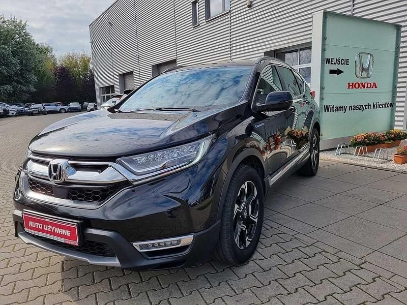 Crystal black p. Używany 2020 Honda CR-V Hybrid SUV | 106 900 zł - Obraz 1/4