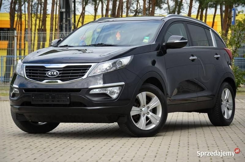 Czarny Używany 2012 Kia Sportage SUV | 37 800 zł (Uczciwa cena) - Obraz 1/4