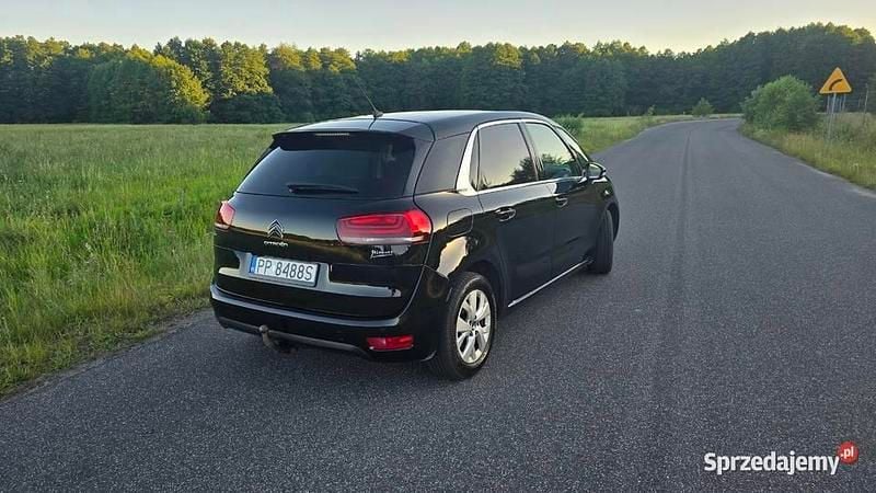 Czarny Używany 2017 Citroën C4 Picasso Minivan | 37 500 zł (Uczciwa cena) - Obraz 1/4