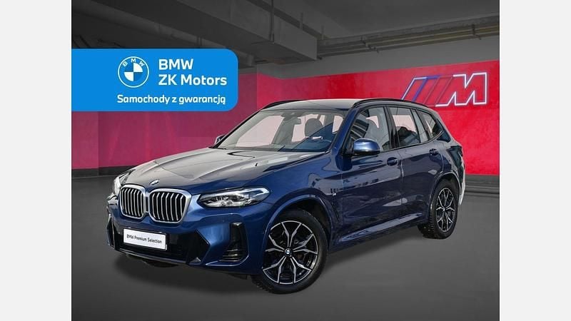 Niebieski phytonic metalizowany Używany 2024 BMW X3 Performance SUV | 213 900 zł (Drogi) - Obraz 1/3