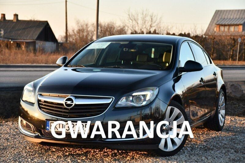 Czarny (metalik, perła) Używany 2016 Opel Insignia Sedan/Limuzyna | 32 999 zł (Uczciwa cena) - Obraz 1/4
