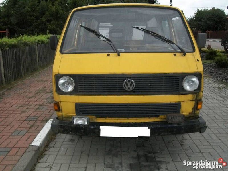 Żółty Używany 1981 VW T3 Van | 6000 zł - Obraz 1/4