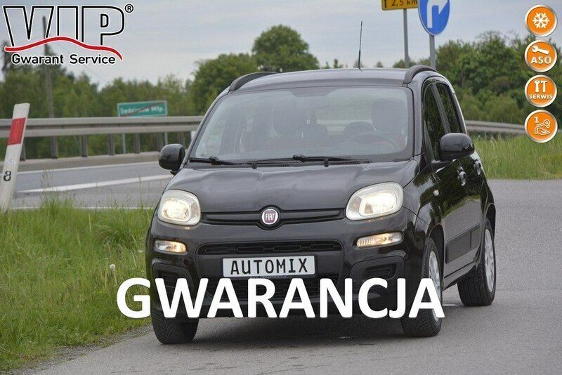 Czarny Używany 2013 Fiat Panda Hatchback | 22 600 zł (Drogi) - Obraz 1/4
