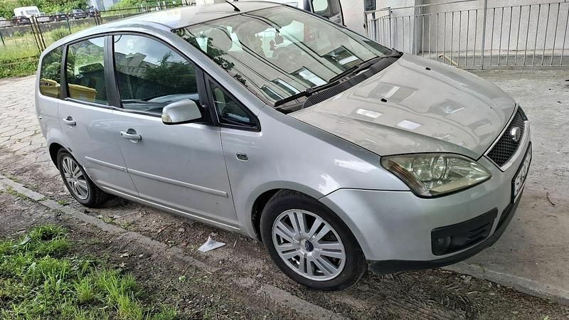 Srebrny Używany 2006 Ford C-MAX Minivan | 4500 zł (Dobra cena) - Obraz 1/4