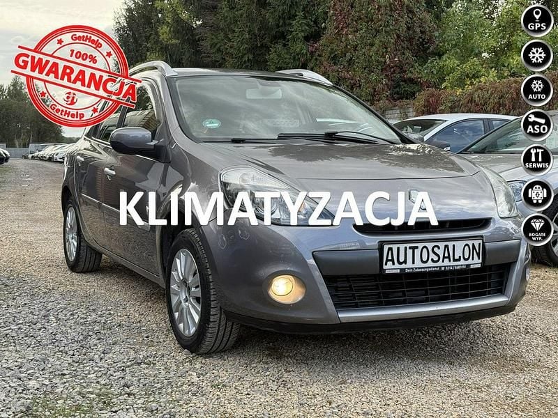 Szary Używany 2010 Renault Clio GrandTour Kombi | 10 500 zł (Super Cena) - Obraz 1/4