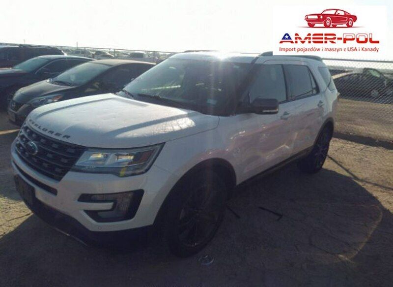 Biały Używany 2017 Ford Explorer SUV | 77 000 zł - Obraz 1/4