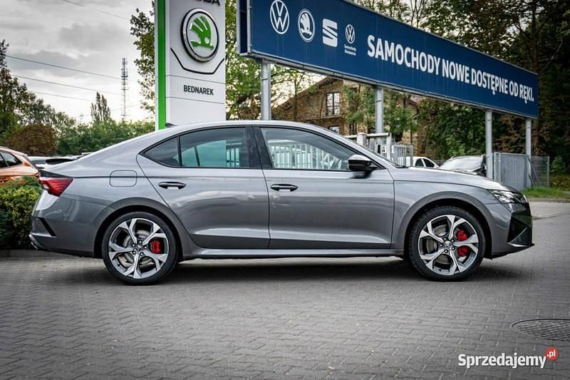 Nowe Skoda Octavia RS 2025 Szary Sedan/Limuzyna