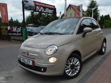 Beżowy Używany 2015 Fiat 500 Kabriolet | 25 999 zł (Dobra cena) - Obraz 1/4
