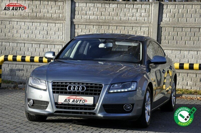 Zielony Używany 2009 Audi A5 Coupe | 41 900 zł (Dość drogi) - Obraz 1/4