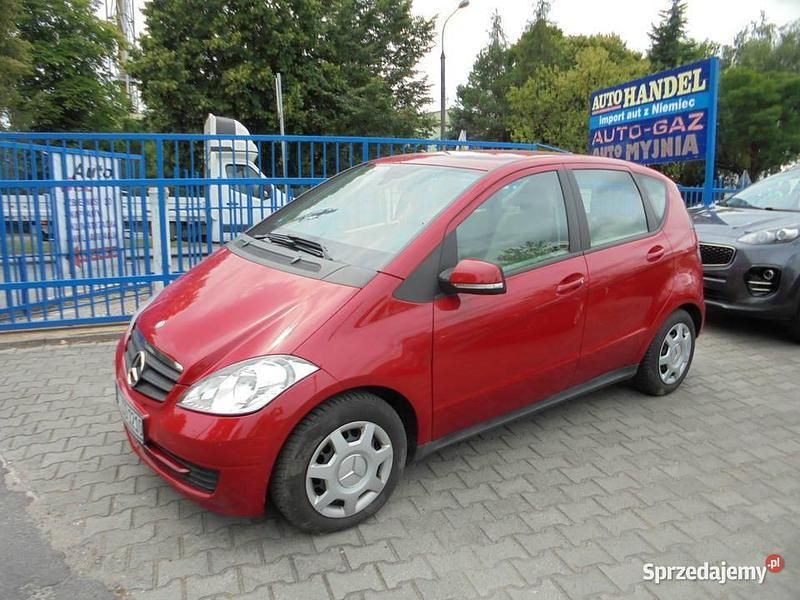 Czerwony Używany 2008 Mercedes A150 Hatchback | 16 900 zł (Dość drogi) - Obraz 1/4
