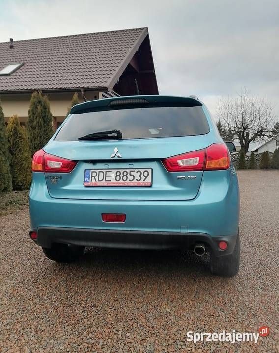 Niebieski Używany 2013 Mitsubishi ASX SUV | 38 000 zł (Super Cena) - Obraz 1/4
