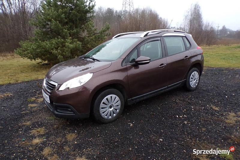 Brązowy Używany 2013 Peugeot 2008 SUV | 23 500 zł (Dość drogi) - Obraz 1/4