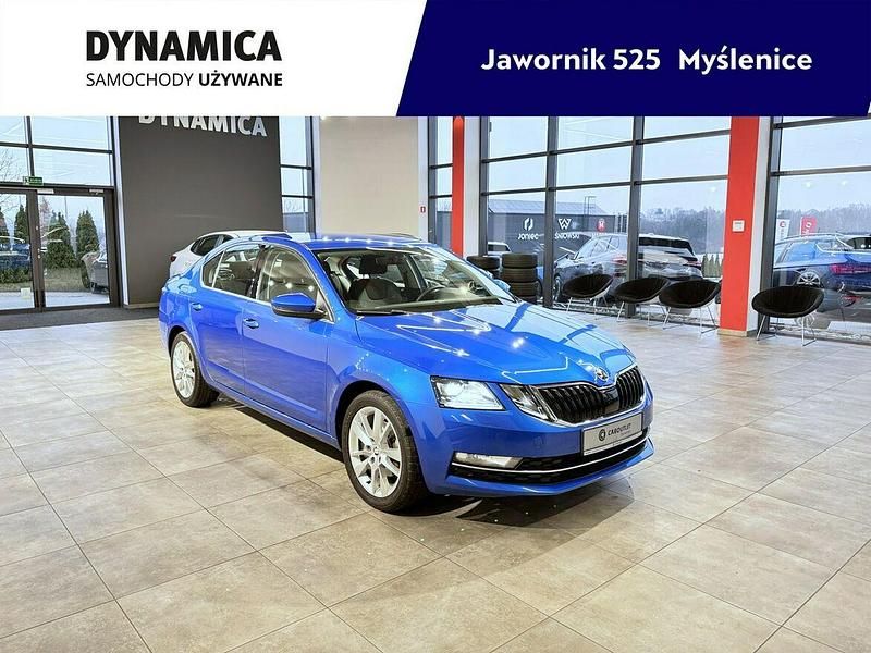Używany Skoda Octavia Style 150 KM (110 kW) 2019 Niebieski Sedan/Limuzyna
