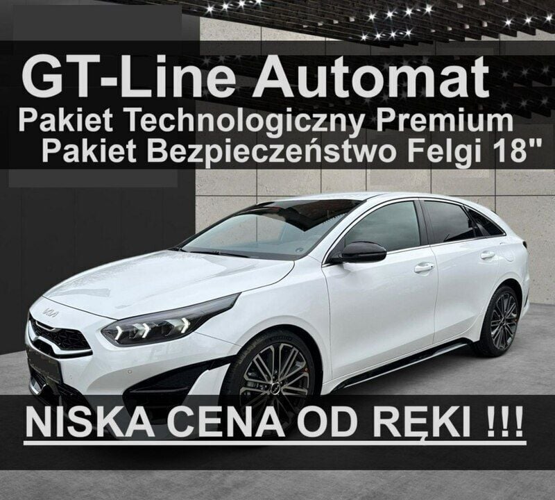 Biały Nowe 2024 Kia ProCeed GT-Line Hatchback | 137 342 zł (Dość drogi) - Obraz 1/4
