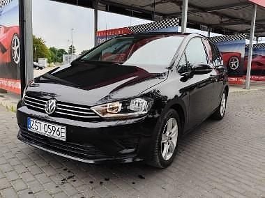 Czarny Używany 2014 VW Golf Sportsvan Minivan | 35 900 zł - Obraz 1/4