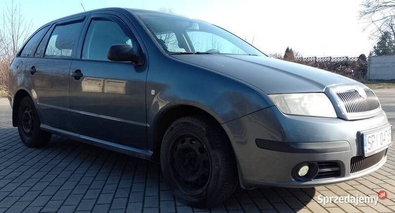Szary Używany 2006 Skoda Fabia Active Kombi | 7000 zł - Obraz 1/4