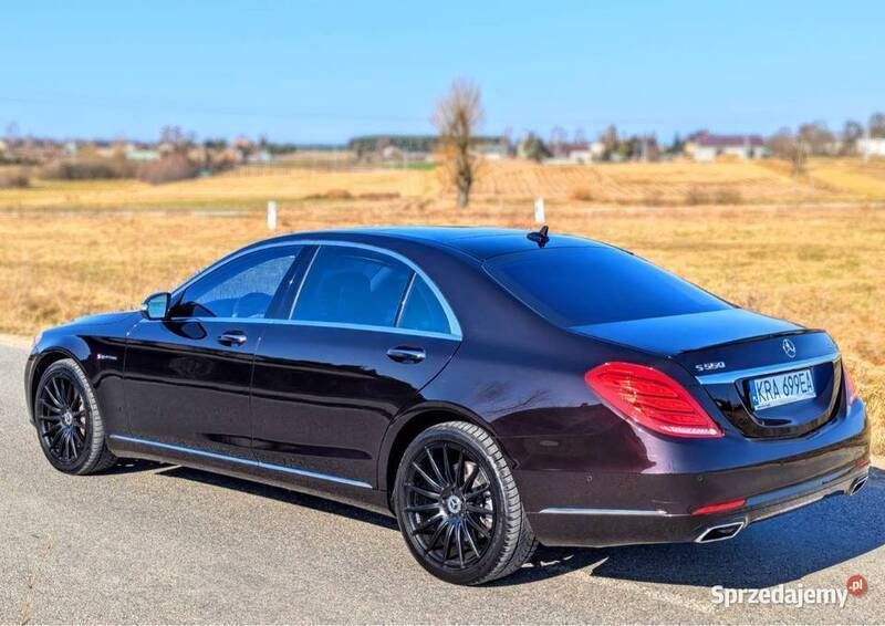 Fioletowy Używany 2015 Mercedes S550 Sedan/Limuzyna | 149 000 zł - Obraz 1/4