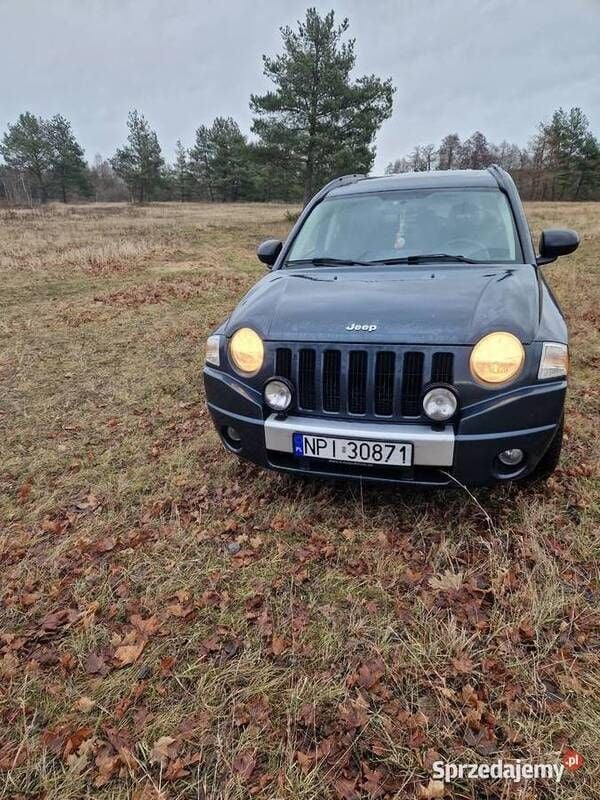 Grafitowy Używany 2008 Jeep Compass SUV | 13 500 zł (Dobra cena) - Obraz 1/4
