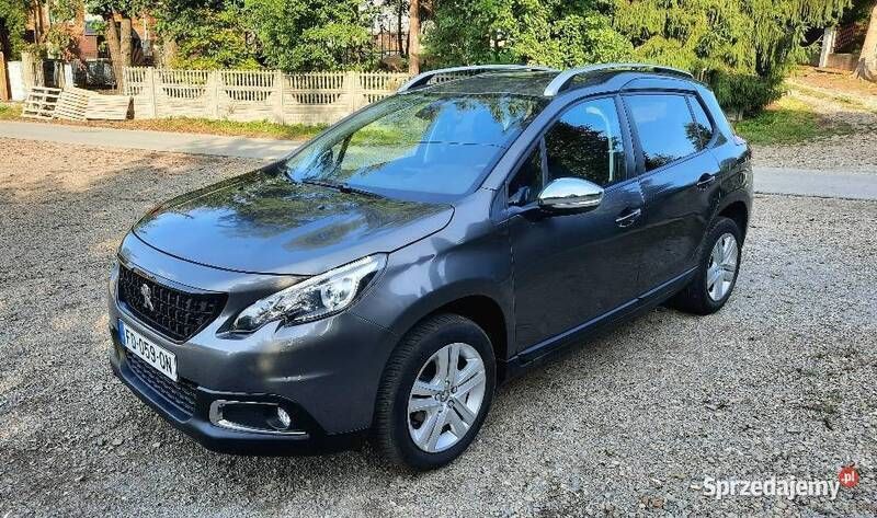 Szary Używany 2019 Peugeot 2008 SUV | 37 900 zł (Super Cena) - Obraz 1/4