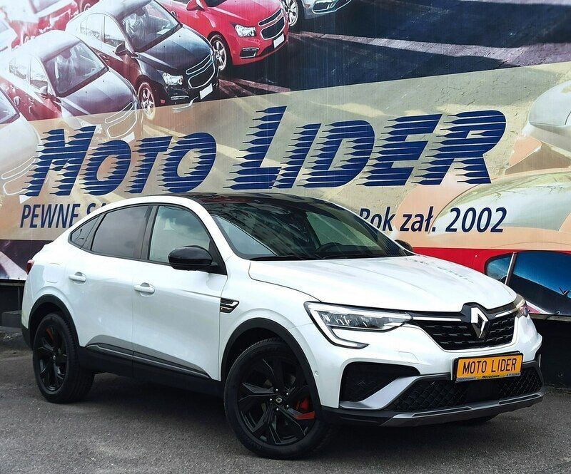 Biały Używany 2022 Renault Arkana RS Line SUV | 86 500 zł (Super Cena) - Obraz 1/4