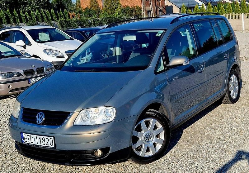 Inny (metalik) Używany 2003 VW Touran Minivan | 12 900 zł (Drogi) - Obraz 1/4