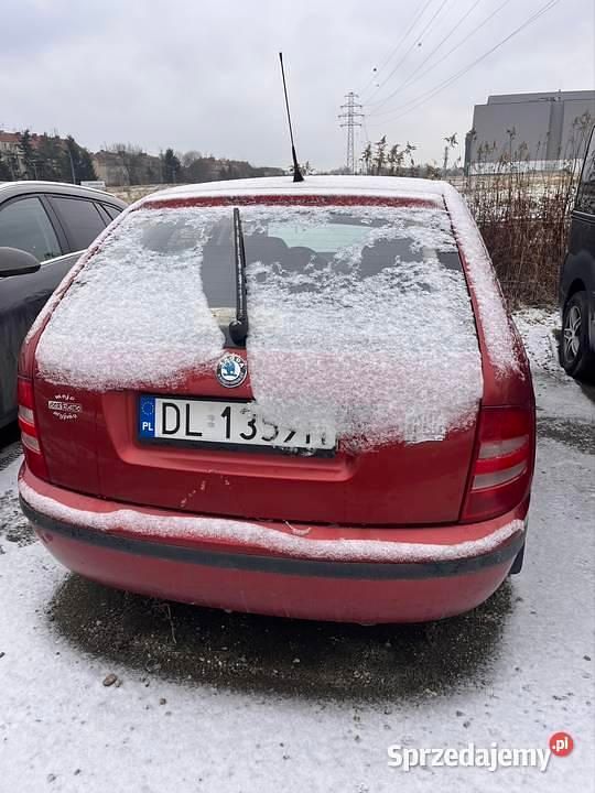 Używany Skoda Fabia 2003 Czerwony Kombi