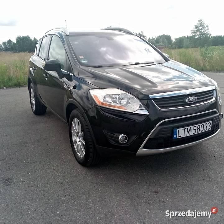Czarny Używany 2009 Ford Kuga SUV | 29 500 zł (Uczciwa cena) - Obraz 1/4