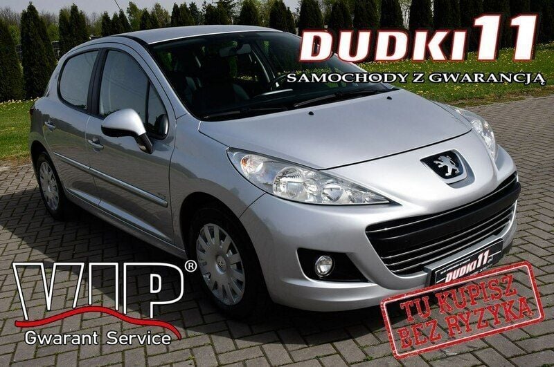 Srebrny Używany 2012 Peugeot 207 Hatchback | 15 900 zł - Obraz 1/4