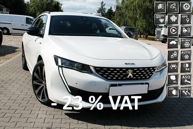 Biały (metalik, perła) Używany 2019 Peugeot 508 Kombi | 70 000 zł (Drogi) - Obraz 1/4
