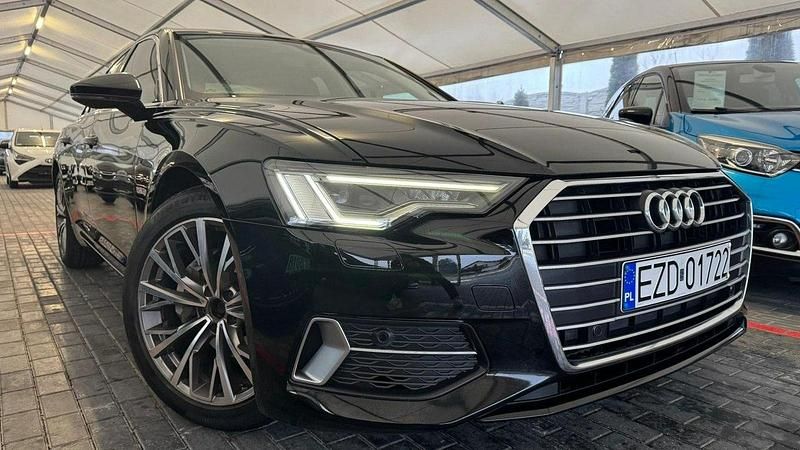 Używany Audi A6 163 KM (119 kW) 2019 Czarny Sedan/Limuzyna