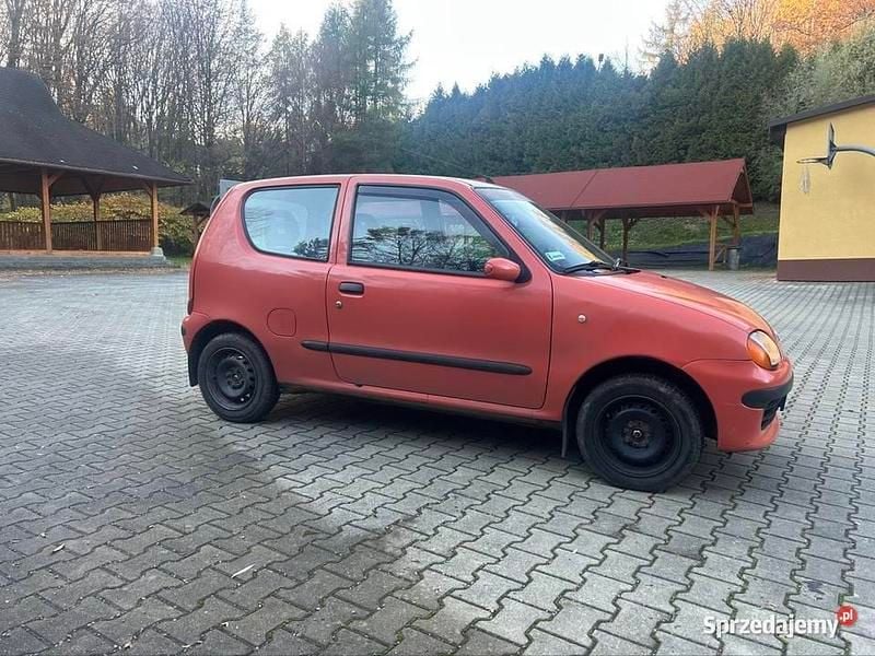 Pomarańczowy Używany 1998 Fiat Seicento Hatchback | 4000 zł (Drogi) - Obraz 1/4