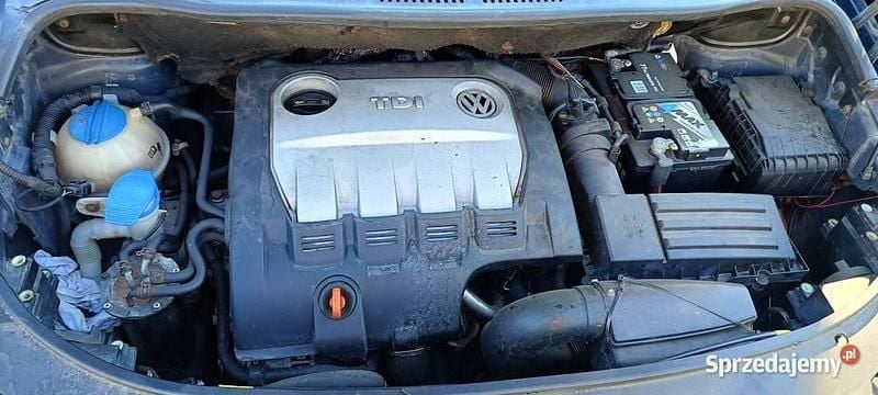 Czarny Używany 2007 VW Touran Minivan | 15 500 zł (Dość drogi) - Obraz 1/4