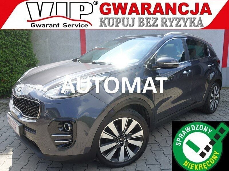 Grafitowy Używany 2016 Kia Sportage 2 SUV | 61 900 zł (Uczciwa cena) - Obraz 1/4
