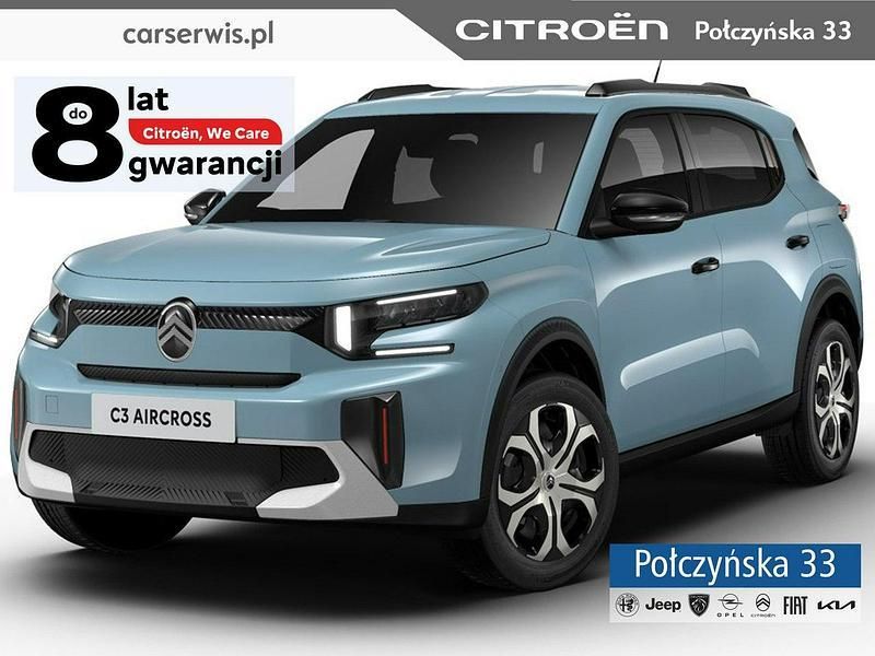Niebieski Nowe 2025 Citroën C3 Aircross SUV | 90 500 zł (Dość drogi) - Obraz 1/4