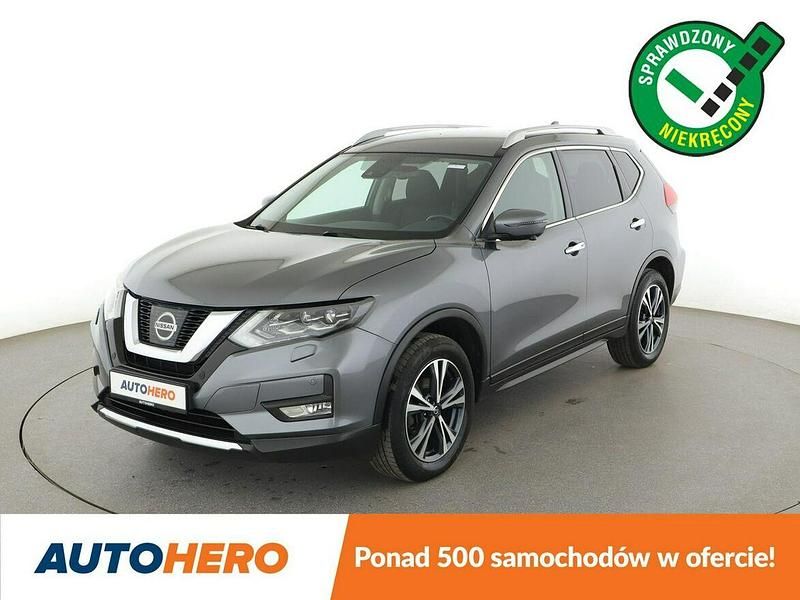 Szary Używany 2018 Nissan X-Trail SUV | 66 400 zł (Uczciwa cena) - Obraz 1/3