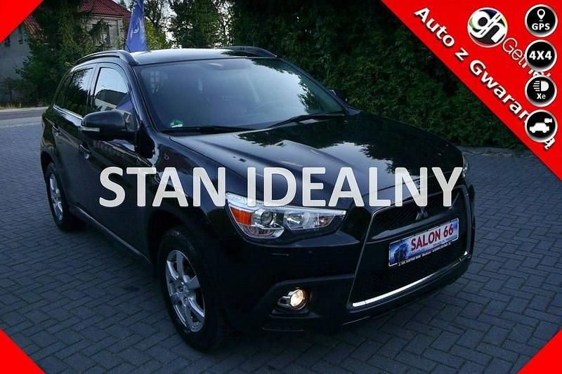 Czarny Używany 2012 Mitsubishi ASX SUV | 33 800 zł (Dobra cena) - Obraz 1/4
