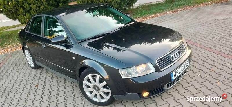 Czarny Używany 2003 Audi A4 S-Line Sedan/Limuzyna | 6999 zł (Dobra cena) - Obraz 1/4
