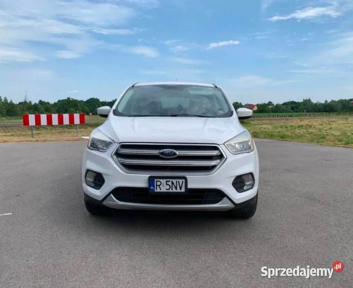 Biały Używany 2017 Ford Escape SUV | 48 900 zł (Dobra cena) - Obraz 1/4