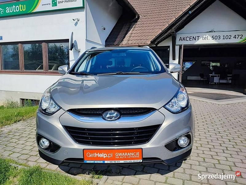 Szary Używany 2011 Hyundai ix35 Style SUV | 37 900 zł (Uczciwa cena) - Obraz 1/4