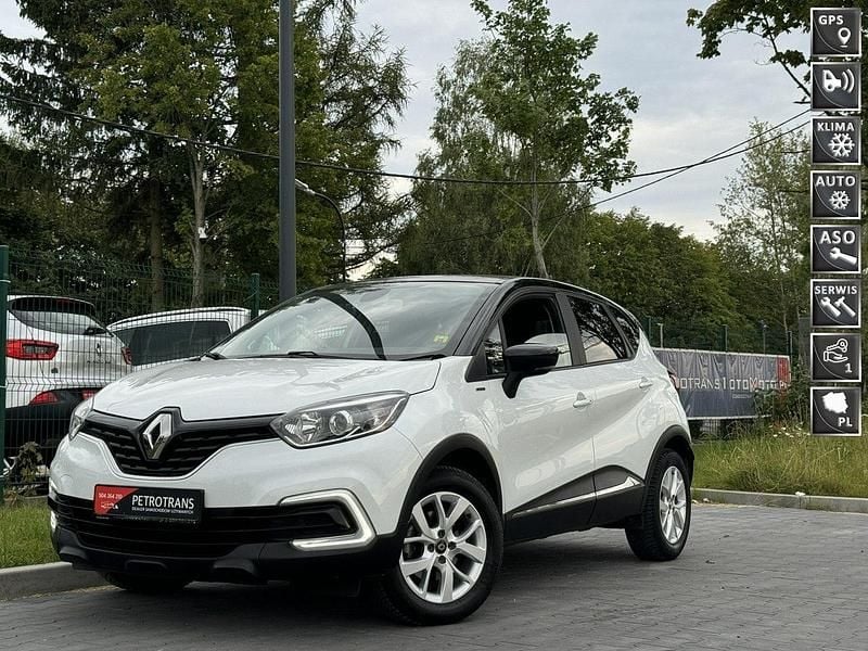 Biały Używany 2019 Renault Captur LIMITED SUV | 49 900 zł (Dobra cena) - Obraz 1/4