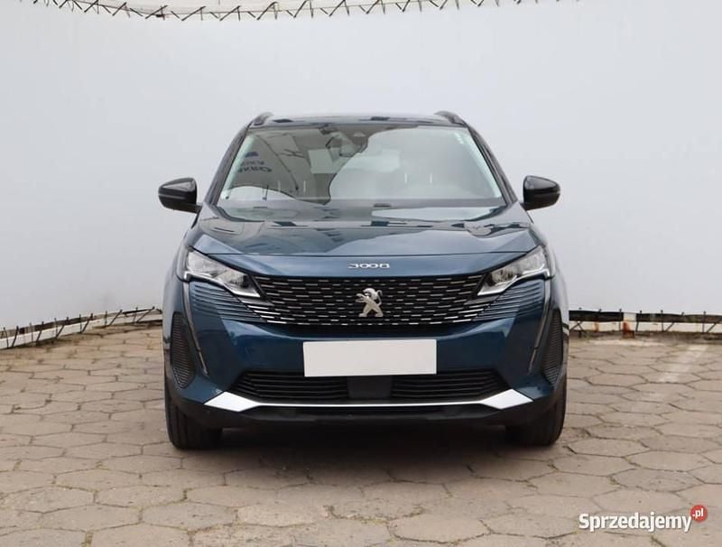Niebieski Używany 2022 Peugeot 3008 SUV | 77 999 zł (Dobra cena) - Obraz 1/4