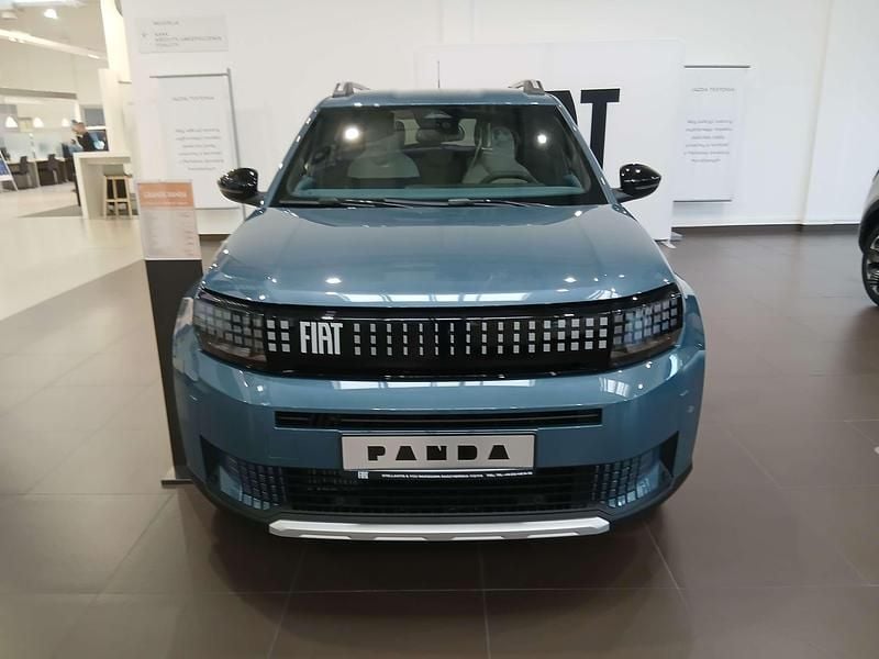 Nowe Fiat Grande Panda La Prima 110 KM (80 kW) 2025 Lakier metalizowany niebieski lago Hatchback