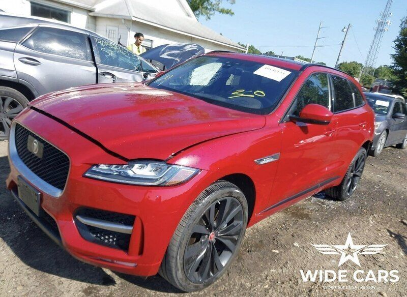 Czerwony (metalik) Używany 2020 Jaguar F-Pace SUV | 62 600 zł - Obraz 1/4