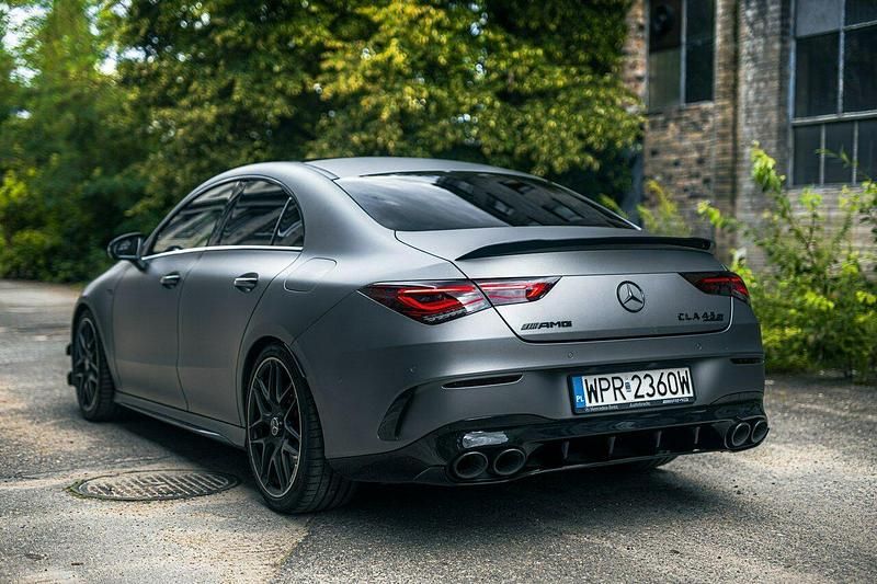 Używany Mercedes CLA45 AMG AMG 421 KM (309 kW) 2021 Szary Sedan/Limuzyna