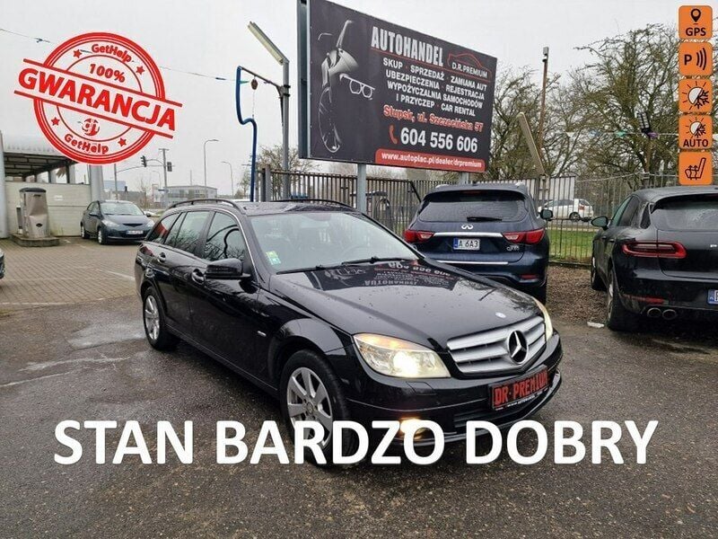 Czarny Używany 2009 Mercedes C200 Kombi | 24 490 zł (Drogi) - Obraz 1/4