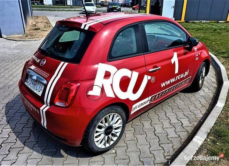 Używany Fiat 500 2017 Czerwony