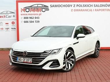 Biały Używany 2021 VW Arteon R-line Kombi | 99 900 zł (Drogi) - Obraz 1/4